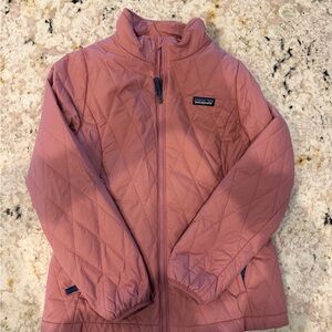 Patagonia Kids Jacket in Dusty Pink